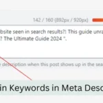 Optimize for Meta Description