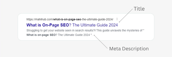What is On-Page SEO