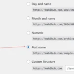 how to change url structure in wordpress