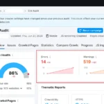 site audit semrush