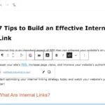 edit internal links
